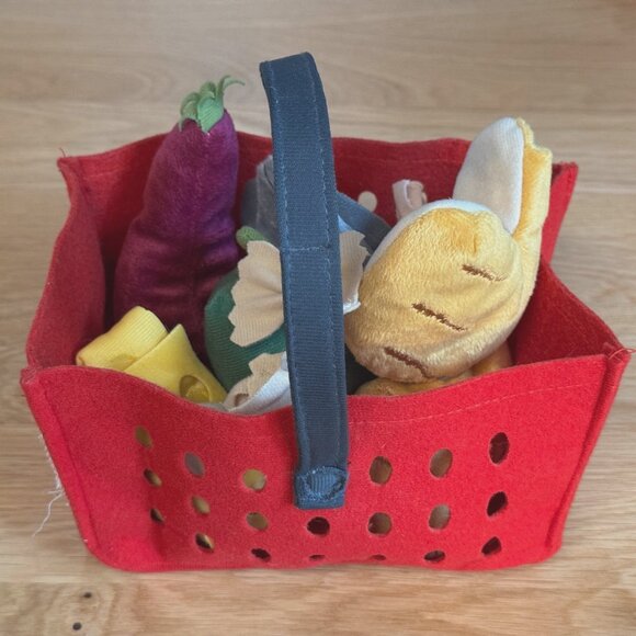 IKEA LÅTSAS Plush Toy: Shopping Market Basket 002.620.06 - Picture 3 of 14